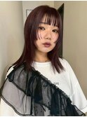 デザインカット/顔まわりカット/姫カット