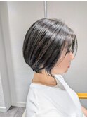 美シルエット◎まとまるショートボブ【カミケンアジト】