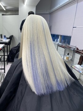 ペレ 渋谷(PELE) くびれヘア/アプリコットオレンジ/夏のヘアアレンジ/渋谷