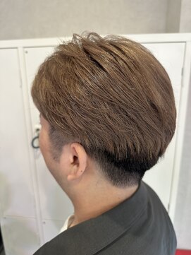 イリエ 川口(irier) メンズダブルカラー☆ミルクティーベージュ