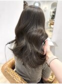 【関日葉里】透明感オリーブグレージュ