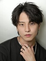 ルーシー 川越(LUCEY)&nbsp;センターパートフェザーパーマシャドウパーマメンズパーマ