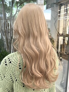 ベル 表参道Terrace(Belle) 艶々ハニーベージュ/抜きっぱなしブロンド/ミルクティーベージュ
