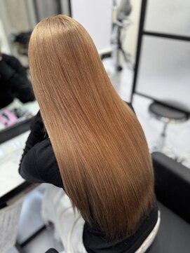 ラムシェール(LamChele) 【lamchele】ミルクティーブラウン×ブリーチカラー