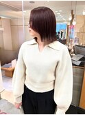 morio 骨格矯正カット 札幌 外ハネボブ 似合わせボブ