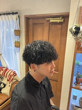 シエル ドゥ サワ(ciel de SAWA) ツイストパーマ×マッシュスタイル