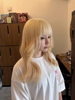 シールドヘアー 沖縄 新都心(C'LD Hair) 抜きっぱなしブロンド/那覇美容室/新都心美容室