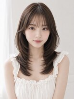 ユーフォリア 新宿店(Euphoria) 大人ガーリー20代30代40代ダークアッシュ似合わせレイヤーカット