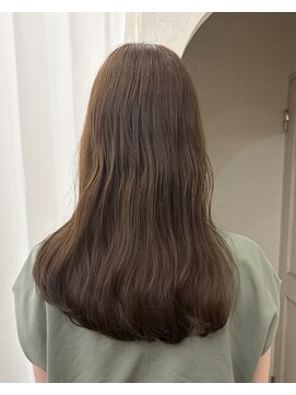 ヘアーアイスカルテット(HAIR ICI QUARTET) ミルクブラウン ロング/夏カラー/レイヤー艶髪