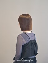 エル トゥー エフ(el two ef)&nbsp;切りっぱなしボブ/大人ショート/暖色カラー/20代/30代/40代
