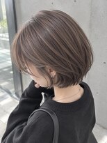 サンタフェ 豊田店(Santa'Fe)&nbsp;白髪ぼかし/透明感/ハイライト/ショート/レイヤーカット/2