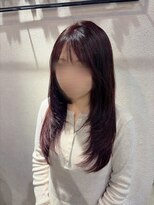シャングリラアネックス 門真市駅前店(SHANGRH-LA annex)&nbsp;ロングレイヤー×ワインレッド