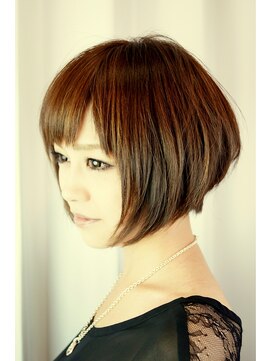 ナンバー ジルバ 立川(N° jillva) ☆目力アップの艶フェミニンボブ☆