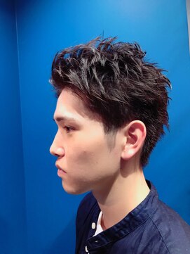 ムーンアディション(MOON ADDITION) 七三オールバックツーブロック