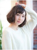ふんわりボブ