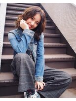 テラバイアフロートシーグラスコテージ (terra by afloat SEAGLASS COTTAGE) ラフカールグレージュヘア 二子玉川 テラバイアフロート松子