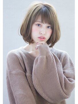 マリアバイアフロート(Maria by AFLOAT) 伸ばしかけもOKとろみワンカールロブジェンダーレス大人ボブ