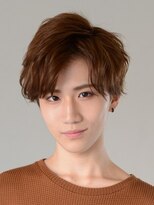 アース 五反田店(HAIR&MAKE EARTH) アップバングが大人っぽいクラウドマッシュスタイル