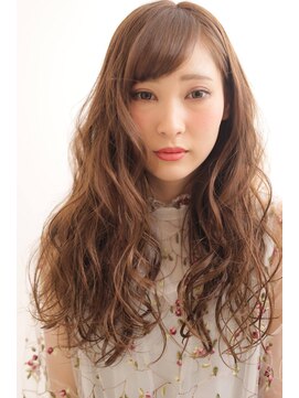 ソーホー ニューヨーク シズオカ(SOHO newyork SHIZUOKA) 小顔に見えるゆるふわ波ウェーブロング