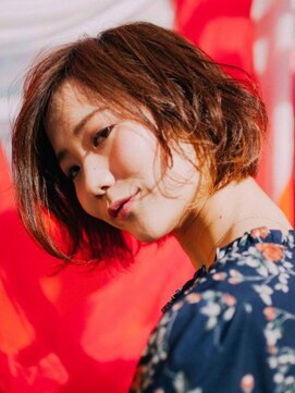 ヘアメイク パッセージ(hair make passage) カジュアルパーマボブ【相模大野】