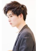 ナチュラルツーブロックかき上げヘア【Belead恵比寿】SATSUKI