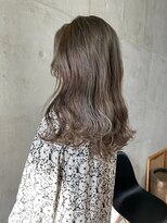 ソルトウォーター(SALT WATER) ニュアンスロング×グレージュカラー