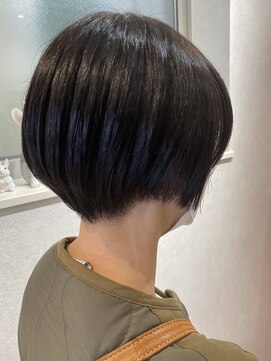 ウサギ 夏 丸みボブ