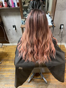 ラフ 難波店(LAFF) #黒髪#ボブルフ#ネビージュ#小顔#ワンレン