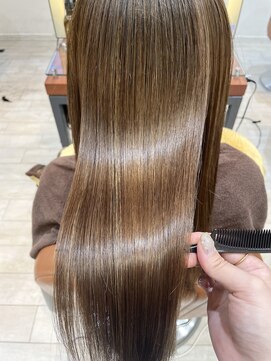 ネオリーブギンザ 銀座店(Neolive GINZA) 髪質改善トリートメントでうる艶ヘア