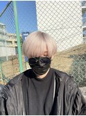 ホワイトヘア/ホワイトカラー/韓国風/ホワイティアッシュ