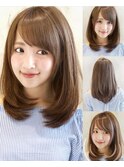 小顔効果★顔まわりが大切★レイヤー×ワンカール 京佳