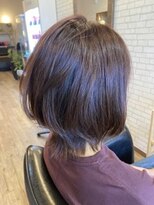 ラシクゼロ 草加駅前(Lashiku Zero)&nbsp;シルバー系くびれボブ