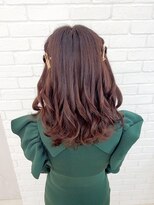 セット バイ エムビューティー(Set by M.beauty) ハーフアップ