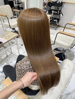 ゼスト フィーノ(ZEST fino) 【橋本姫奈】髪質改善×赤みなし明るめベージュ