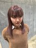 透明感♪　カット＋イルミナカラー　￥8900【N°3溝の口】