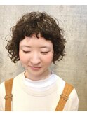 ショートヘア/ハンサムショート/ショートパーマ