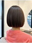 【shiori】切りっぱなしボブ