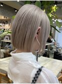 ショートボブくびれショートヘア切りっぱなし長めボブ20代30代