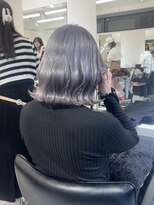 ランテルディ 渋谷(LANTERDIT)&nbsp;グレージュ　透明感　ダブルカラー  ケアブリーチ