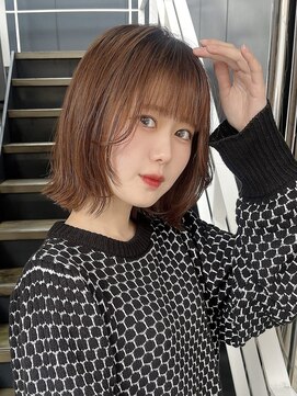 シオ ヘアー デザイン(Sio. hair design) 肩上レイヤーボブ