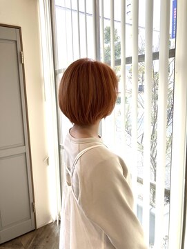 エターナル(ETERNAL) オレンジブラウン/切りっぱなし/春カラー/30代/40代