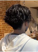 スパイラルパーマ