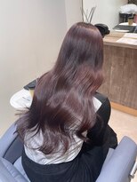 イーエムエー アールビアンカ 名駅店(e.m.a×Ar be.anca)&nbsp;ブリーチなしワインレッド