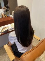 マーリャヘアー(mallia hair)&nbsp;レイヤースタイルレイヤーカットロングレイヤー小顔スタイル