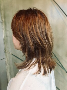 アンスリウム(anthurium) 【ウルフレイヤー/アディクシーカラー/髪質改善/stylist小林】