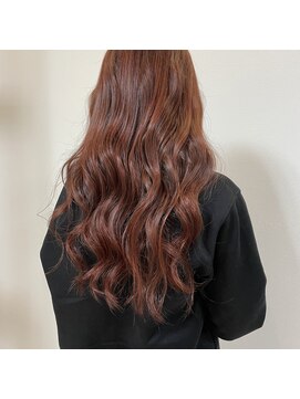 ヘアーデザインディープ hair design Deep 暖色カラー