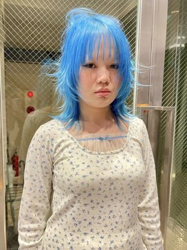 シティ(sity.) ブリーチカラー ハイトーンカラー シャギーレイヤー