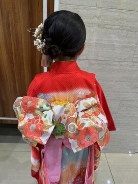 フェイス 大船(FACE) 七五三ヘア☆ アレンジお団子ヘア コノミ.