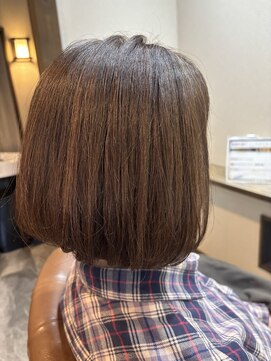 花鳥風月 ワンレン前下がり気味ボブ