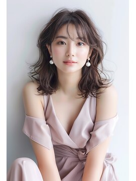 アースモード 亀戸店(EARTH Mode) 大人可愛い大人美人くすみカラーアッシュグレーベージュ